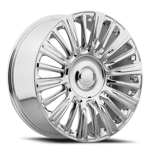 22" Chevy Truck Replica FR91 Chrome Wheel & Tire Package | 305/45R22 Toyo Proxes ST III Tires | Fits Escalade Tahoe Yukon Silverado Sierra