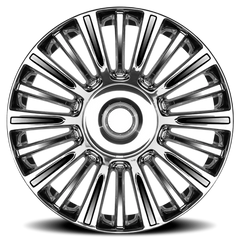 Factory Reproductions FR 91 2021 Escalade Platinum Replica CH 22x9 +28 6x139.7mm 78.1mm Chrome