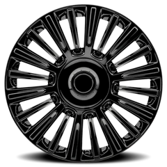 Factory Reproductions FR 91 2021 Escalade Platinum Replica GB 22x9 +28 6x139.7mm 78.1mm Gloss Black