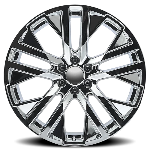 Factory Reproductions FR 96 GMC Carbonpro Replica CH 20x9 +28 6x139.7mm 78.1mm Chrome