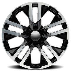 Factory Reproductions FR 96 GMC Carbonpro Replica GBM 24x10 +31 6x139.7mm 78.1mm Gloss Black Machined Face