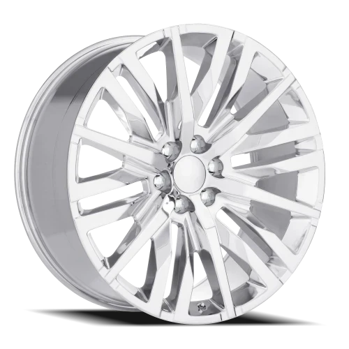 26" Chevy Truck Replica FR97 Chrome Wheel & Tire Package | 295/30R26 Lexani LX-Thirty Tires | Fits Escalade Tahoe Yukon Silverado Sierra