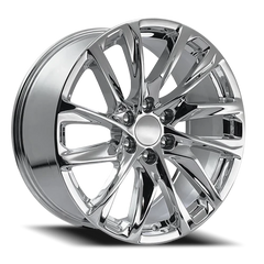 Factory Reproductions FR 98 Escalade 12 Spoke Replica CH 24x10 +31 6x139.7mm 78.1mm Chrome