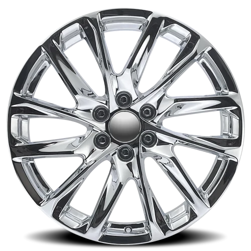 Factory Reproductions FR 98 Escalade 12 Spoke Replica CH 24x10 +31 6x139.7mm 78.1mm Chrome