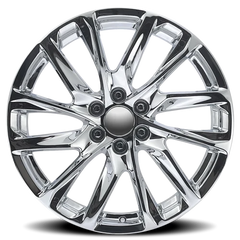 Factory Reproductions FR 98 Escalade 12 Spoke Replica CH 22x9 +28 6x139.7mm 78.1mm Chrome