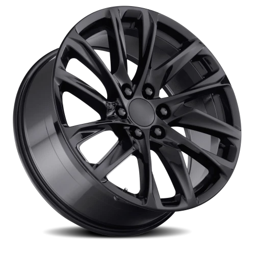 Factory Reproductions FR 98 Escalade 12 Spoke Replica GB 24x10 +31 6x139.7mm 78.1mm Gloss Black