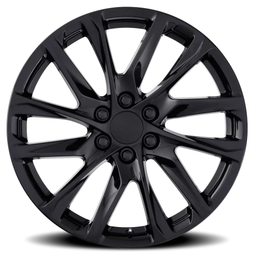 Factory Reproductions FR 98 Escalade 12 Spoke Replica GB 24x10 +31 6x139.7mm 78.1mm Gloss Black