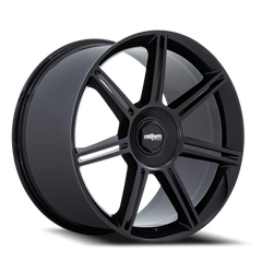 Rotiform FRA GB 22x12 +60 5x130mm 71.5mm Gloss Black Matte Black Spokes