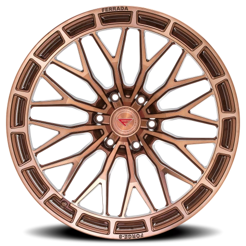 Ferrada FTR12 MC 20x9.5 +15 6x139.7mm 106.1mm Machined Cobre