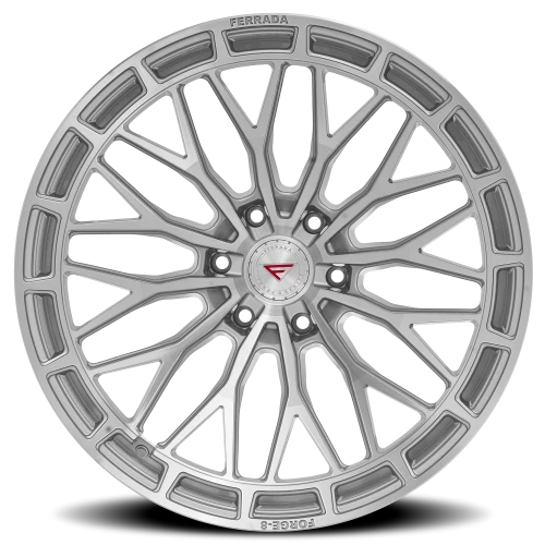 Ferrada FTR12 MS 22x10 +18 6x135mm 87.1mm Machined Silver