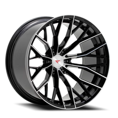 Ferrada FTR9 MA 22x12 +44 6x135mm 87.1mm Machined Black