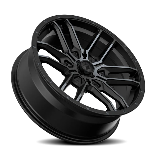 MSA Fang M43 14x7 +10 4x156mm 132mm Satin Black Titanium Tint