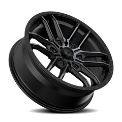 MSA Fang M43 18x7 +10 4x137mm 112mm Satin Black Titanium Tint