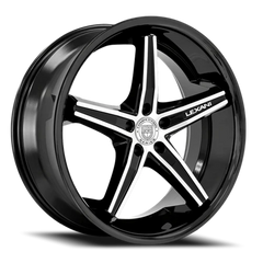 Lexani Wheels Fiorano 679 MB 20x8.5 +20 5x112mm 74.1mm Gloss Black Machined Face
