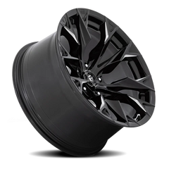 Fuel Flame 5 D803 20x10 -18 5x139.7mm 78.1mm Gloss Black Milled