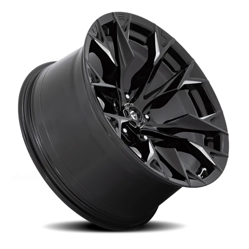 Fuel Flame 5 D803 22x12 -44 5x139.7mm 78.1mm Gloss Black Milled