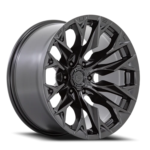 Fuel Flame 6 D804 22x10 -18 6x139.7mm 106.1mm Blackout