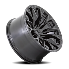 Fuel Flame 6 D804 22x10 -18 6x139.7mm 106.1mm Blackout