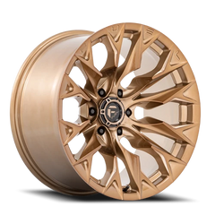 Fuel Flame 6 D805 20x10 -18 6x139.7mm 106.1mm Platinum Bronze