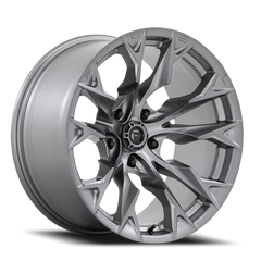 Fuel Flame 5 D806 24x12 -44 5x127mm 71.5mm Platinum