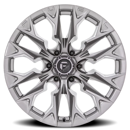 Fuel Flame 6 D806 22x10 -18 6x135mm 87.1mm Platinum