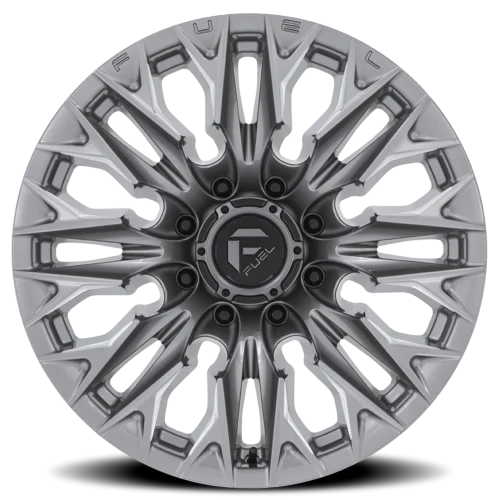 Fuel Flame 8 D806 20x10 -18 8x180mm 124.2mm Platinum