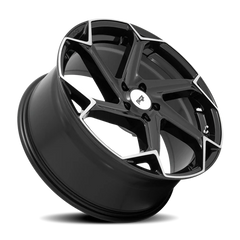 Niche Flash M255 20x10.5 +20 5x115mm 71.6mm Gloss Black Brushed