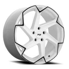 Niche Flash M257 20x9 +35 5x114.3mm 72.7mm Gloss White Black