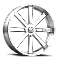 MSA Flash M34 CH 22x7 +0 4x137mm 112mm Chrome