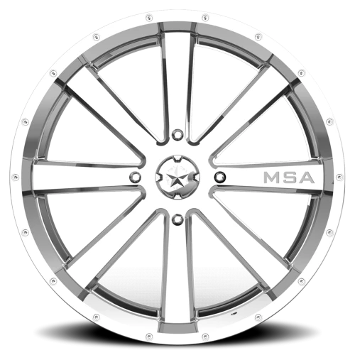 MSA Flash M34 CH 24x7 +0 4x137mm 112mm Chrome