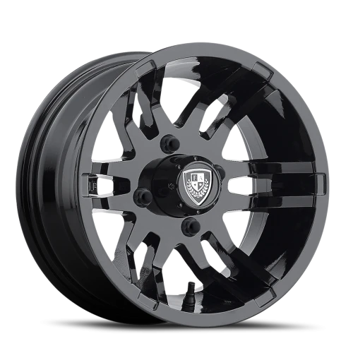 Fairway Alloys Flex BK 12x6 -23 4x101.6mm 70.7mm Gloss Black
