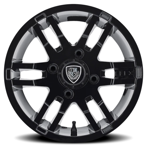Fairway Alloys Flex BK 14x6.5 -20 4x101.6mm 70.7mm Gloss Black