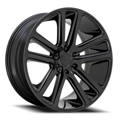 DUB Flex S256 22x9.5 +25 6x139.7mm 106.1mm Gloss Black