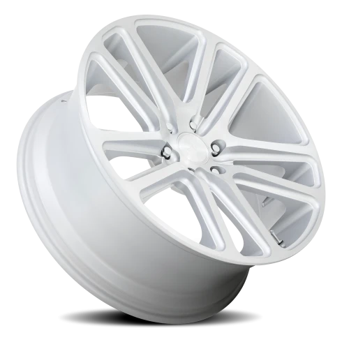 DUB Flex S257 26x10 +25 5x139.7mm 78.1mm Gloss Silver Brushed