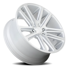 DUB Flex S257 26x10 +10 5x127mm 78.1mm Gloss Silver Brushed