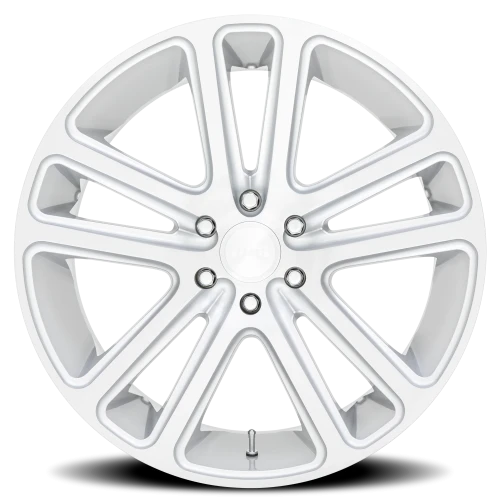DUB Flex S257 22x9.5 +10 5x127mm 78.1mm Gloss Silver Brushed