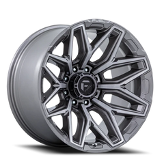 Fuel Flux 8 FC854AX 22x12 -44 8x165.1mm 125.1mm Platinum