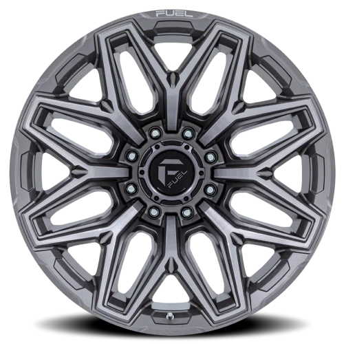 Fuel Flux 8 FC854AX 20x10 -18 8x180mm 124.2mm Platinum