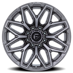 Fuel Flux 8 FC854AX 20x9 +1 8x170mm 125.1mm Platinum