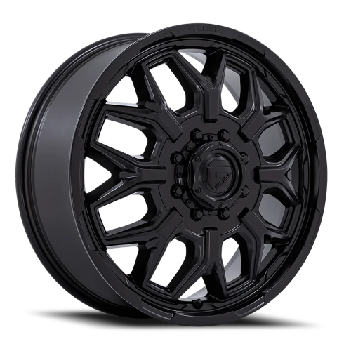 Fuel Flux Dually D871 22x8.25 +104 8x200mm 142mm Blackout