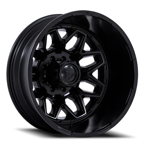 Fuel Flux Dually D871 22x8.25 -227 8x210mm 154.3mm Blackout