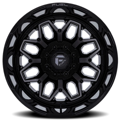 Fuel Flux Dually D875 22x8.25 -227 8x210mm 154.3mm Gloss Black Double Dark Tint