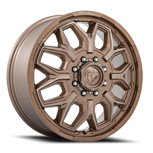 Fuel Flux Dually D876 20x8.25 +104 8x170mm 125.1mm Platinum Bronze