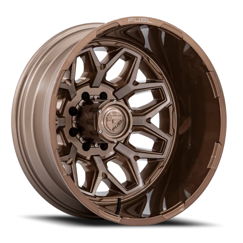 Fuel Flux Dually D876 20x8.25 -227 8x210mm 154.3mm Platinum Bronze