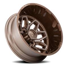 Fuel Flux Dually D876 20x8.25 -227 8x165.1mm 121.5mm Platinum Bronze