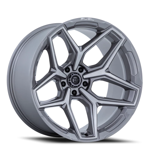 Fuel Flux 5 FC854AX 17x9 -12 5x127mm 71.5mm Platinum