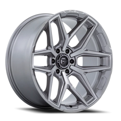 Fuel Flux 6 FC854AX 22x12 -44 6x139.7mm 106.1mm Platinum