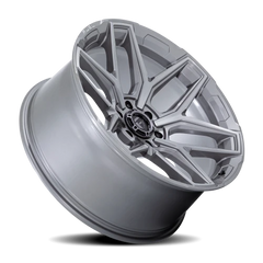 Fuel Flux 6 FC854AX 17x9 -12 6x139.7mm 106.1mm Platinum