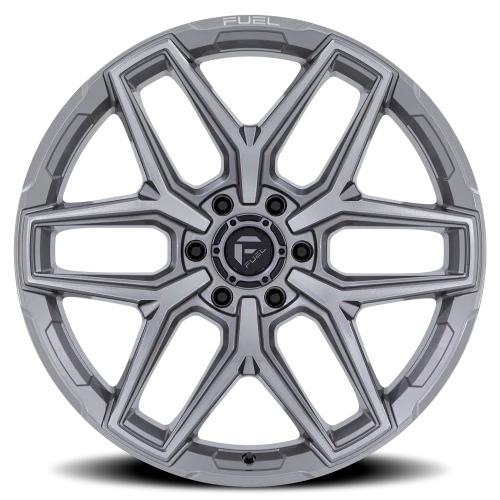 Fuel Flux 6 FC854AX 22x9.5 +20 6x139.7mm 106.1mm Platinum