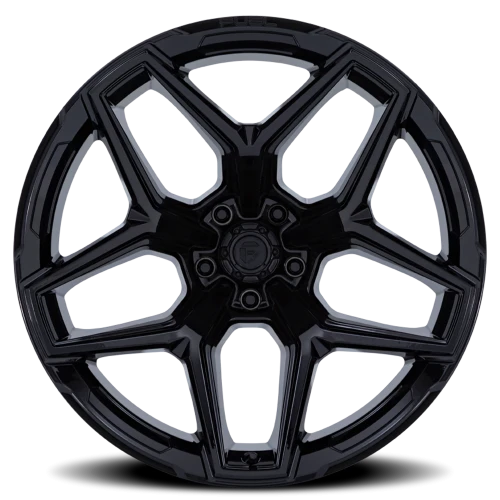 Fuel Flux 6 FC854BX 20x10 -18 6x135mm 87.1mm Gloss Black